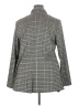 Apt. 9 Plaid Gray Blazer Size XXL - photo 2