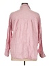 Express Checkered-gingham Pink Long Sleeve Button-Down Shirt Size XL - photo 2