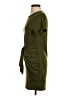 Lillusory Solid Green Casual Dress Size S - photo 5