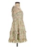 Shein 100% Polyester Floral Green Cocktail Dress Size 4 - photo 4