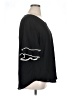 NY Collection 100% Polyester Black Short Sleeve Blouse Size 1X - photo 4