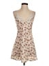 Cider 100% Polyester Floral Ivory Casual Dress Size S - photo 1