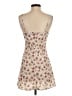 Cider 100% Polyester Floral Ivory Casual Dress Size S - photo 2