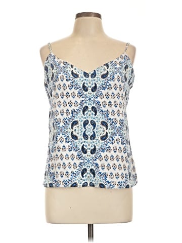 L'Agence Sleeveless Silk Top (view 1)