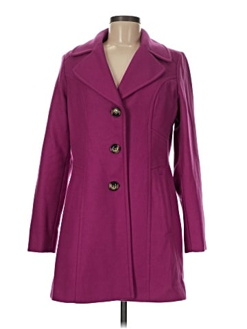 Anne Klein Wool Coat (view 1)