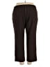 JM Collection Solid Brown Casual Pants Size 20 Petite - photo 2