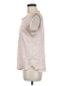 DKNY 100% Polyester Ivory Sleeveless Blouse Size M - photo 5