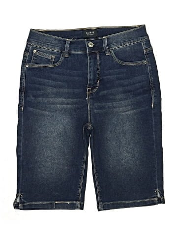 Curve Appeal Denim Shorts (view 1)
