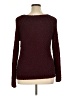 It's Our Time Tweed Burgundy Pullover Sweater Size XL - photo 2