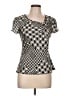Sunny Leigh Black Short Sleeve Top Size L - photo 1