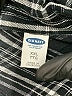 Old Navy 100% Rayon Plaid Black Long Sleeve Button-Down Shirt Size XXL - photo 7