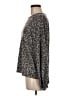 Anne Klein Animal Print Gray Pullover Sweater Size M - photo 5