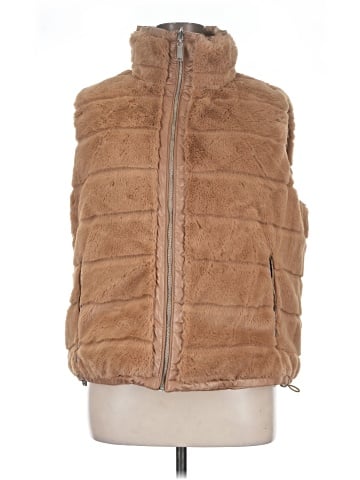 BCBGeneration Faux Fur Vest (view 1)