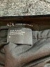 Armani Exchange 100% Polyester Solid Black Athletic Shorts Size 6 - photo 3