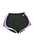 Everlast 100% Polyester Color Block Purple Athletic Shorts Size 8 - photo 1