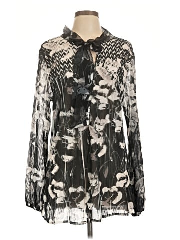 Komarov Long Sleeve Blouse (view 1)