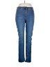 Pure Collection Solid Blue Jeans Size 12 - photo 1