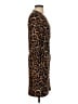 Anne Klein Animal Print Brown Cocktail Dress Size 4 - photo 4