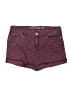 Vanilla Star Solid Burgundy Shorts Size 15 - photo 1