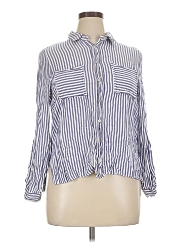 Love Tree Long Sleeve Button-Down Shirt (view 1)