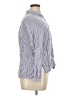Love Tree 100% Rayon Stripes Blue Long Sleeve Button-Down Shirt Size L - photo 4