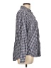 Kut from the Kloth Checkered-gingham Blue Long Sleeve Button-Down Shirt Size L - photo 4