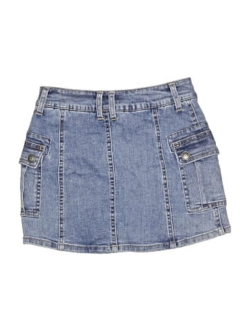 Katie J NYC Denim Skirt (view 2)