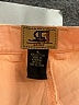 Rafael 100% Cotton Solid Orange Shorts Size M - photo 3