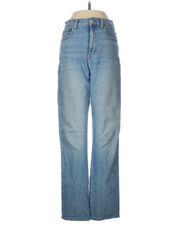 Madewell The Tall '90s Straight Jean in Rondell Wash: Crease Edition (view 1)