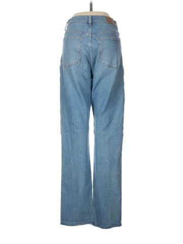Madewell The Tall '90s Straight Jean in Rondell Wash: Crease Edition (view 2)