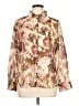 Bailey 44 Floral Ivory Long Sleeve Blouse Size L - photo 1