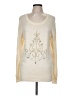 Saks Fifth Avenue Ivory Pullover Sweater Size M - photo 1