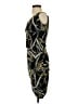 Symphony Graphic Black Cocktail Dress Size L - photo 5
