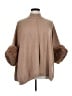 Saks Fifth Avenue Brown Tan Poncho Size XL - photo 1
