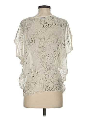 Babaton Short Sleeve Silk Top (view 2)