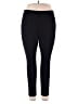 Maison Jules Polka Dots Black Active Pants Size 1X - photo 1