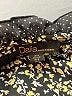 dalia 100% Polyester Black 3/4 Sleeve Blouse Size S - photo 7