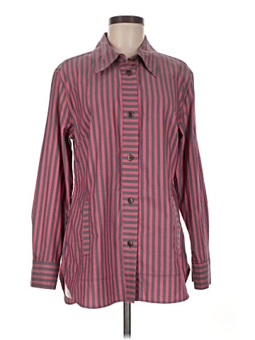 CAbi Long Sleeve Button-Down Shirt (view 1)