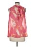 Milly 100% Polyester Pink Sleeveless Blouse Size M (estimated) - photo 2
