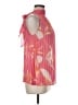 Milly 100% Polyester Pink Sleeveless Blouse Size M (estimated) - photo 4