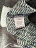 Foxcroft 100% Cotton Tweed Teal 3/4 Sleeve Button-Down Shirt Size 24W - photo 8