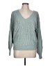 Hem & Thread Teal Pullover Sweater Size L - photo 1