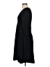 Theory Solid Black Casual Dress Size 12 - photo 5