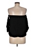 Don't Ask Why 100% Viscose Black 3/4 Sleeve Blouse One size - photo 2