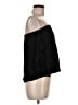 Don't Ask Why 100% Viscose Black 3/4 Sleeve Blouse One size - photo 4