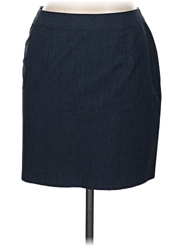 Who What Wear Denim Skirt (view 1)