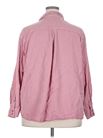 CALVIN KLEIN JEANS Long Sleeve Button-Down Shirt (view 2)