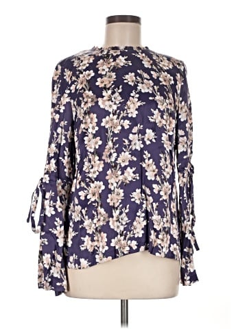 Club Monaco Long Sleeve Blouse (view 1)