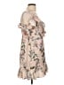 Majorelle 100% Polyester Floral Tan Cocktail Dress Size L - photo 4