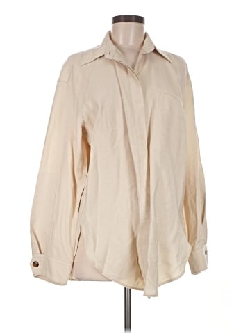 Vince. Long Sleeve Button-Down Shirt (view 1)